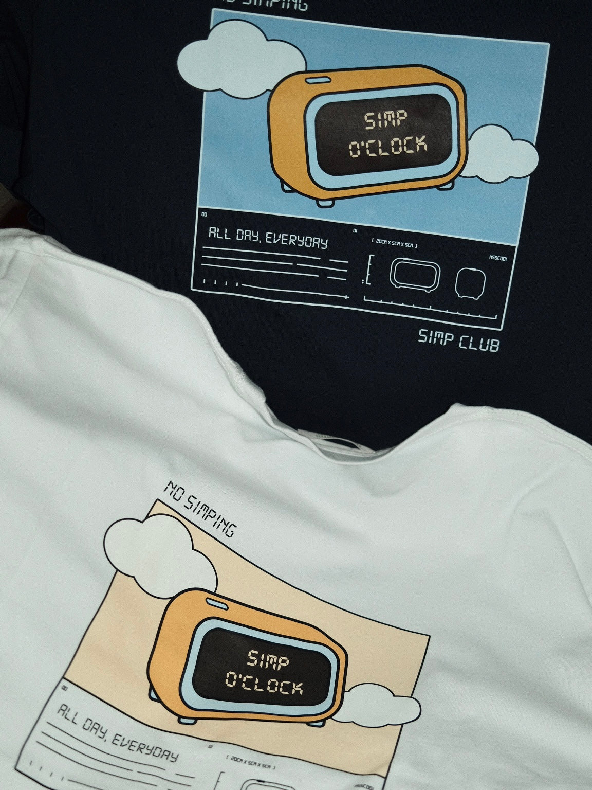 ‘simp o'clock' T-shirt (pre-order)
