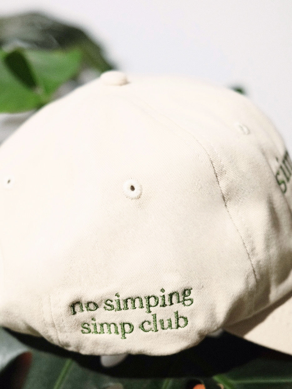 ‘Good vibe' embroidery cap