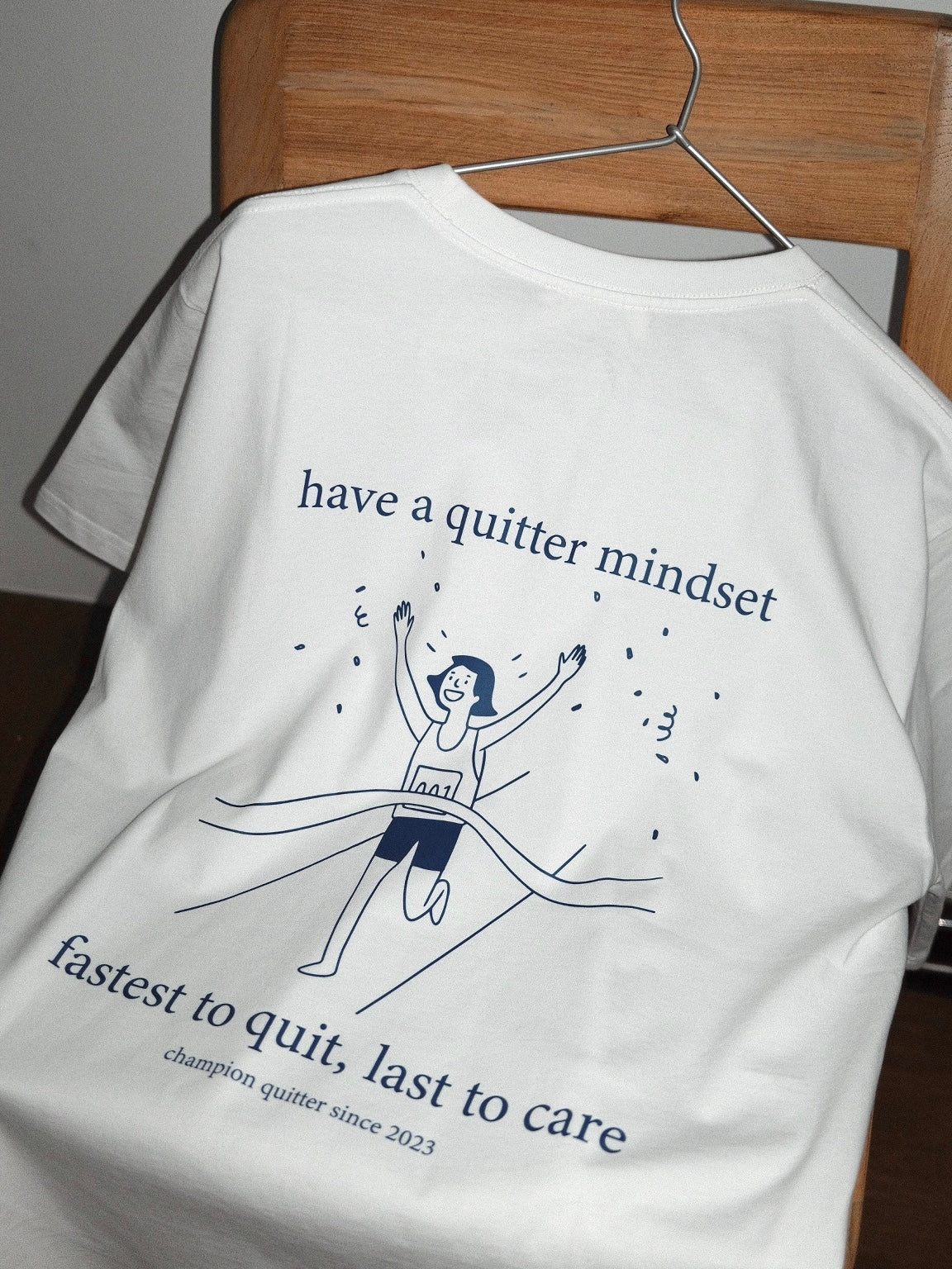 Quitter Champion graphic T-shirt