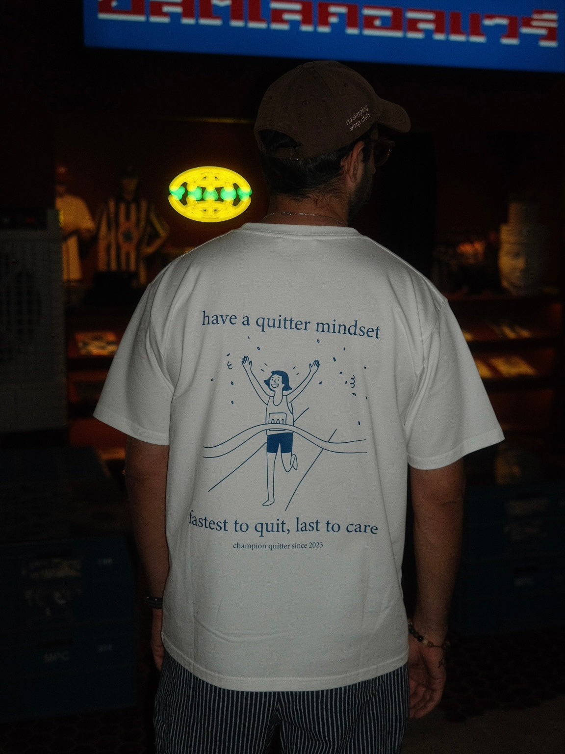 Quitter Champion graphic T-shirt
