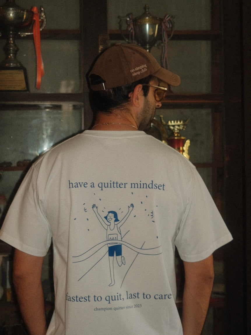 Quitter Champion graphic T-shirt