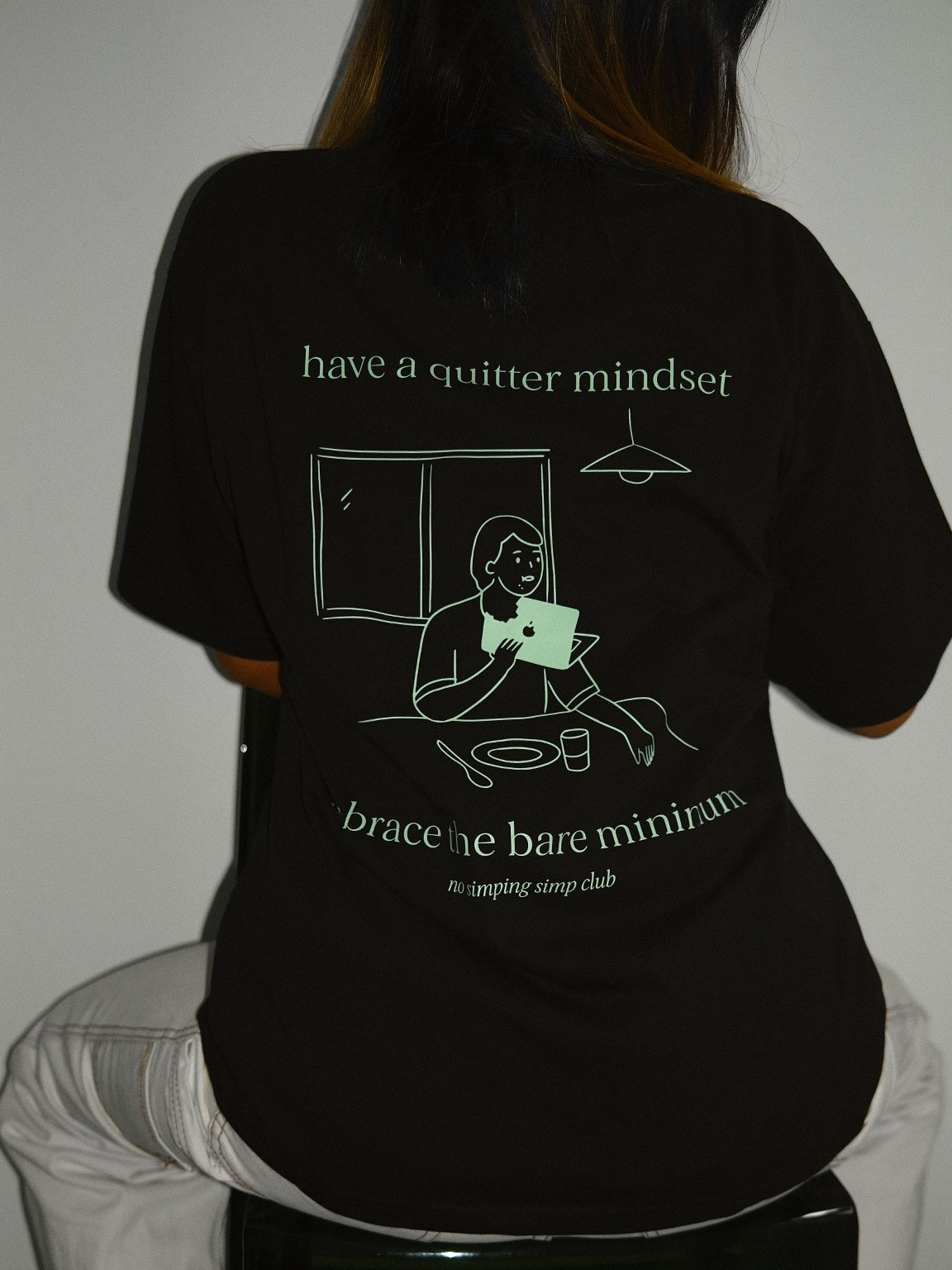 Quitter mindset T-shirt - breakfasting (pre-order)