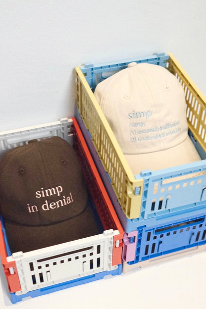 “Definition” embroidery cap