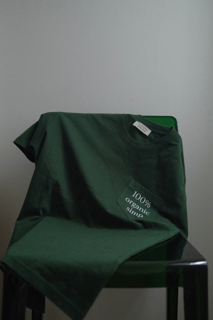 100% Organic Simp pocket T-shirt (pre-order)