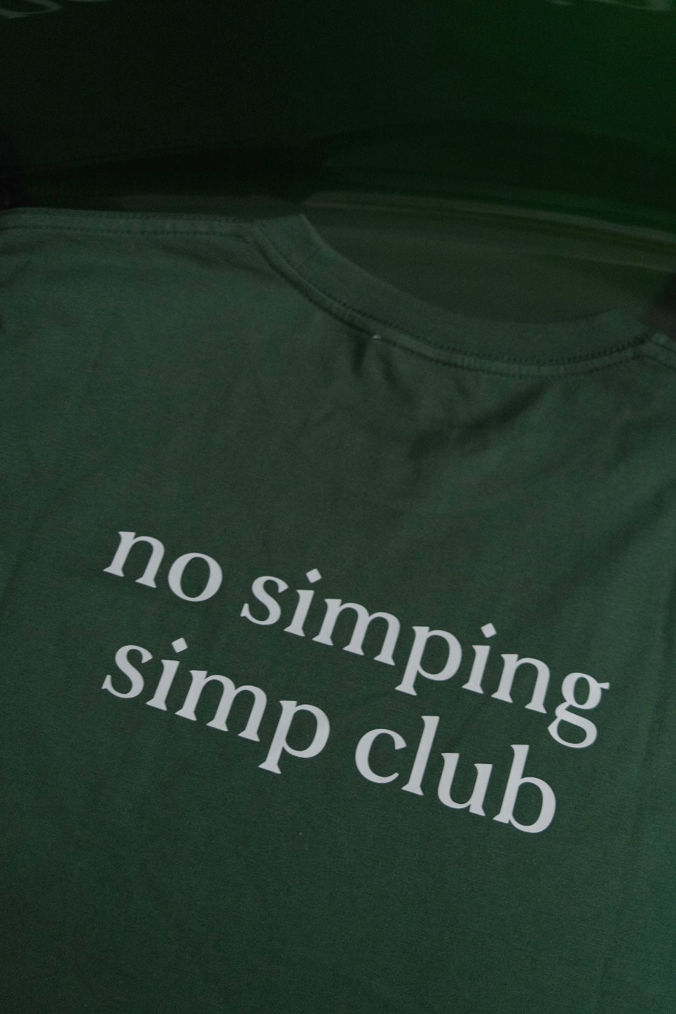 100% Organic Simp pocket T-shirt (pre-order)