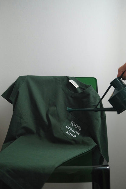 100% Organic Simp pocket T-shirt (pre-order)