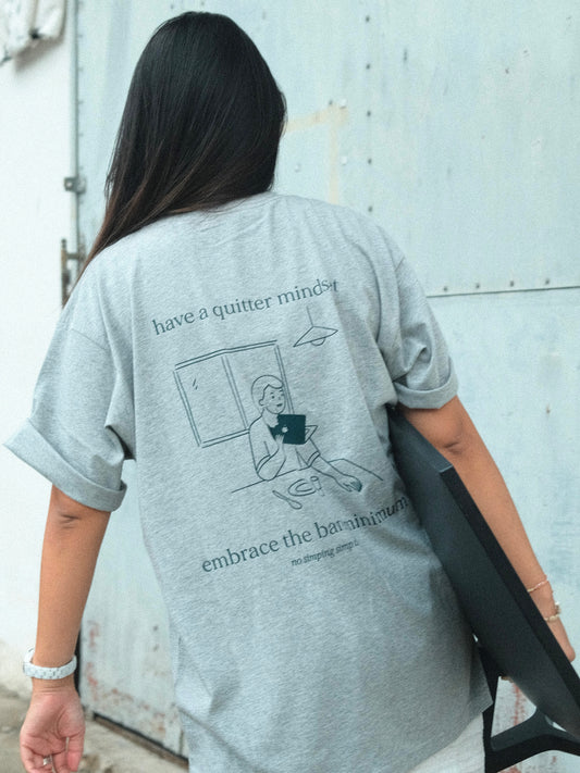 Quitter mindset T-shirt - breakfasting