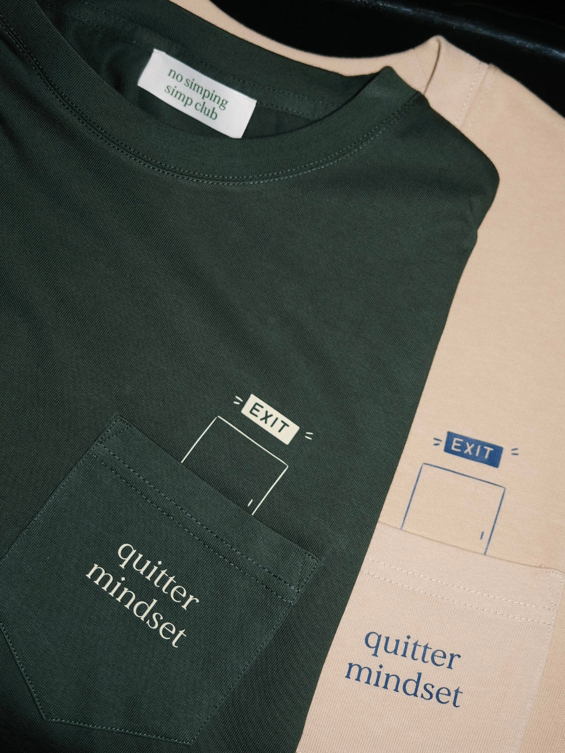 Quitter mindset T-shirt - exiting (pre-order)