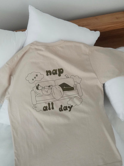 Nap all day T-shirt (Pre-order)