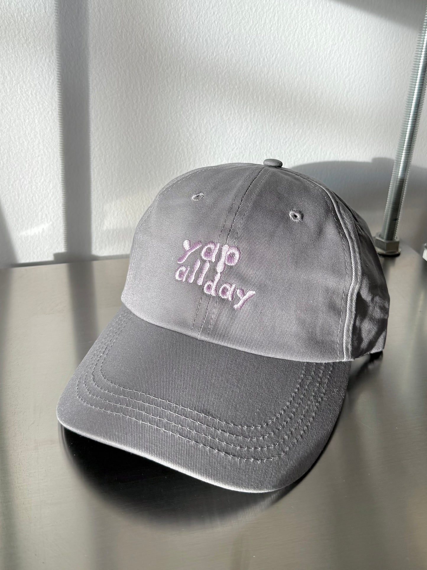 "Yap all day" embroidery cap