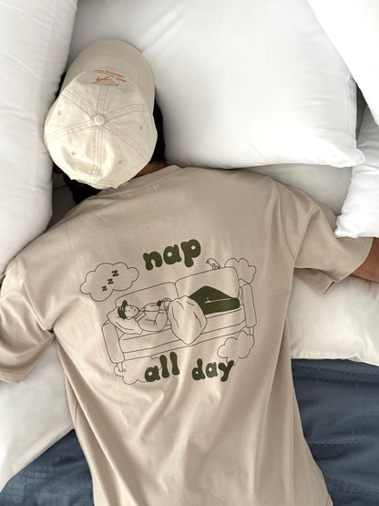 Nap all day T-shirt (Pre-order)