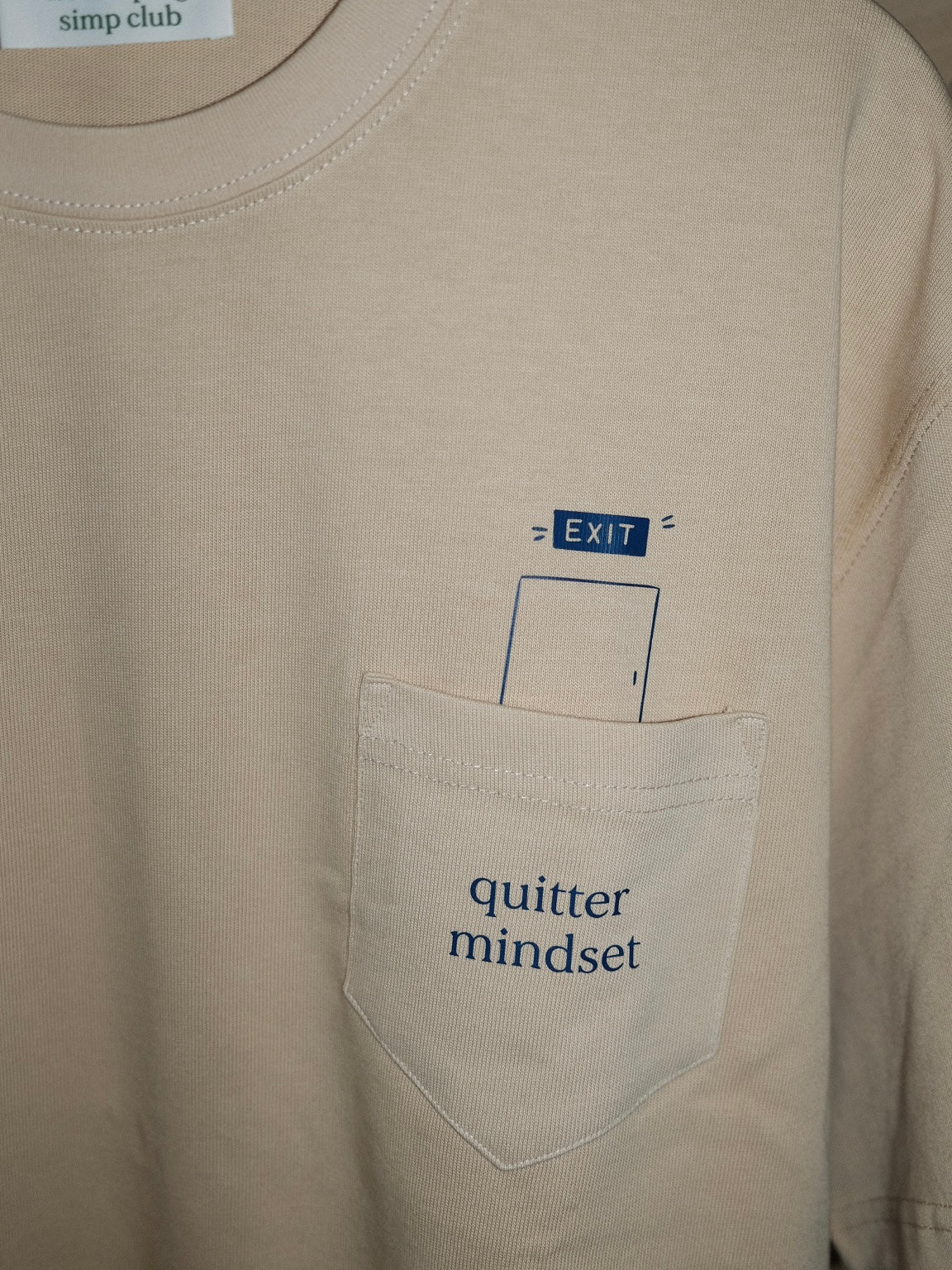 Quitter mindset T-shirt - exiting (pre-order)