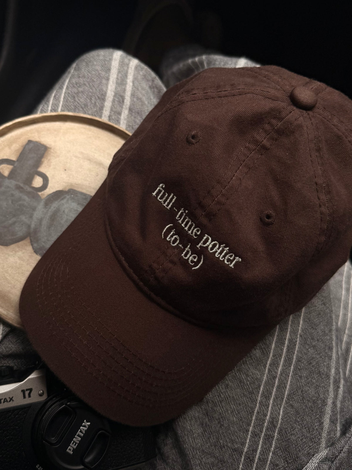 "Full-time potter" Cap (pre-order)
