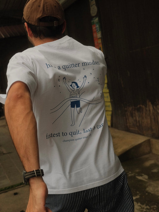 Quitter Champion graphic T-shirt