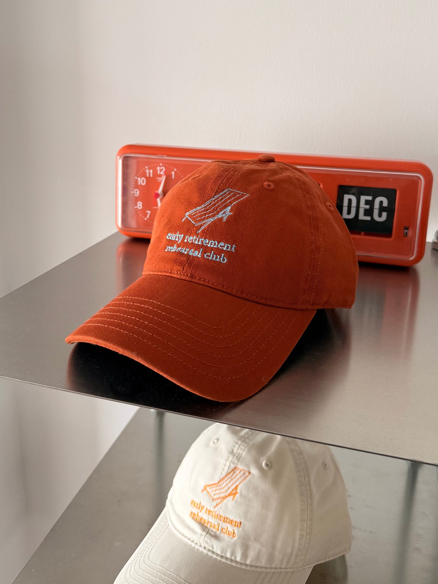 "Early retirement" embroidery cap