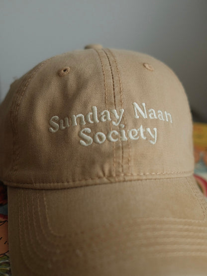 "Sunday Naan Society" embroidery cap (pre-order)