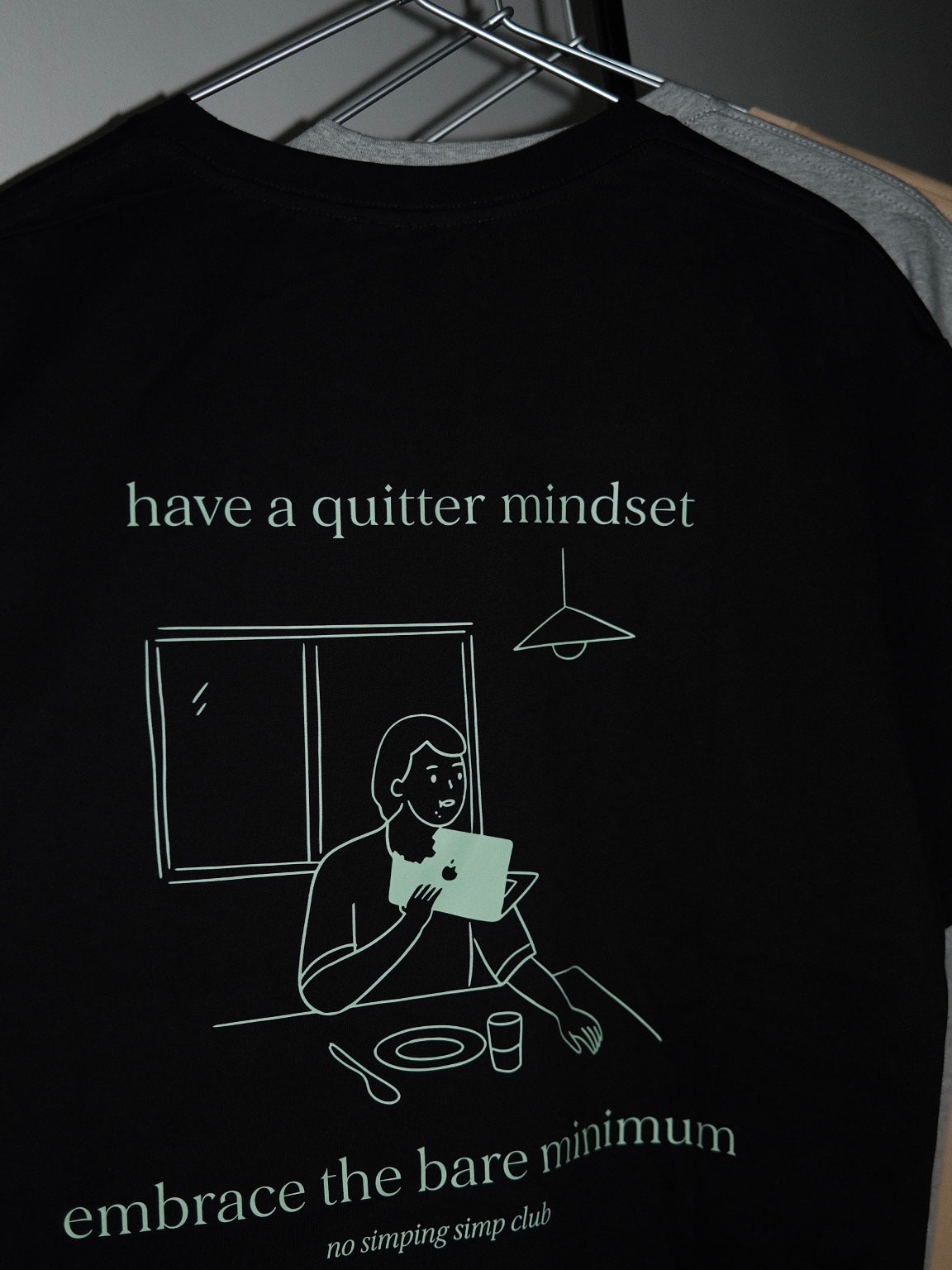 Quitter mindset T-shirt - breakfasting (pre-order)