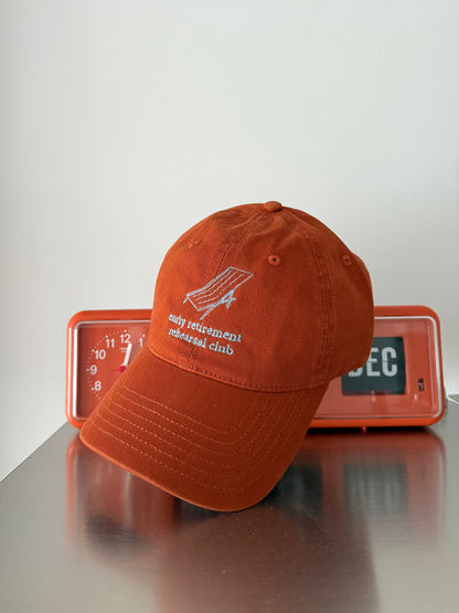 "Early retirement" embroidery cap