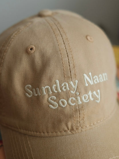 "Sunday Naan Society" embroidery cap (pre-order)