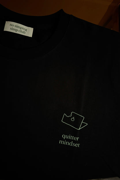 Quitter mindset T-shirt - breakfasting (pre-order)