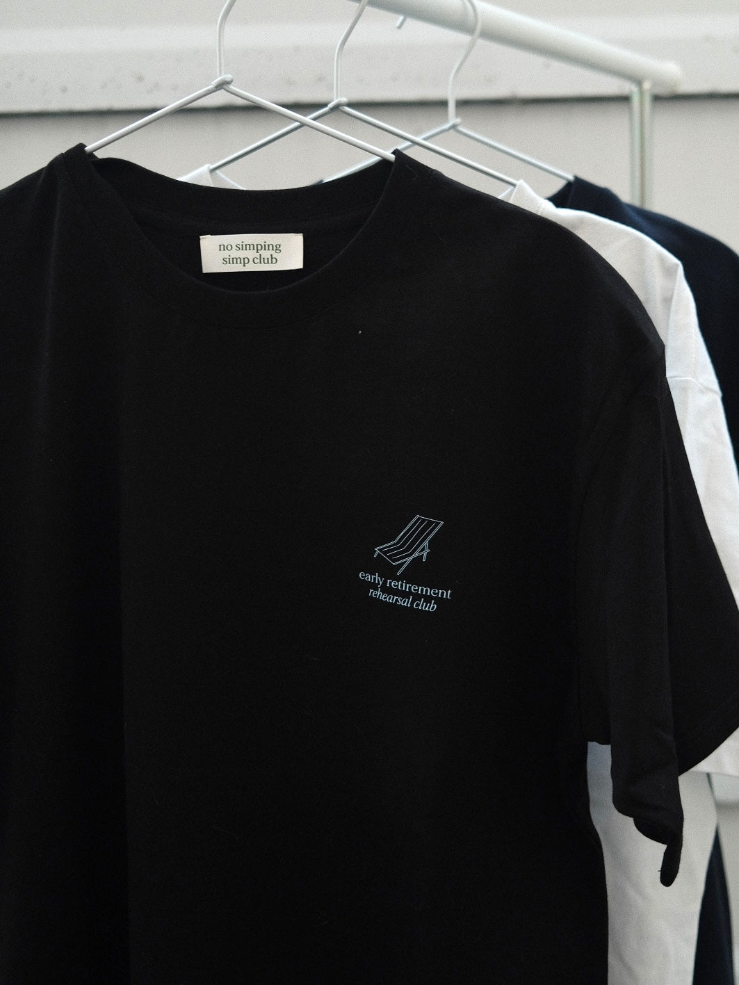Early retirement rehearsal club graphic T-shirt (pre-order)