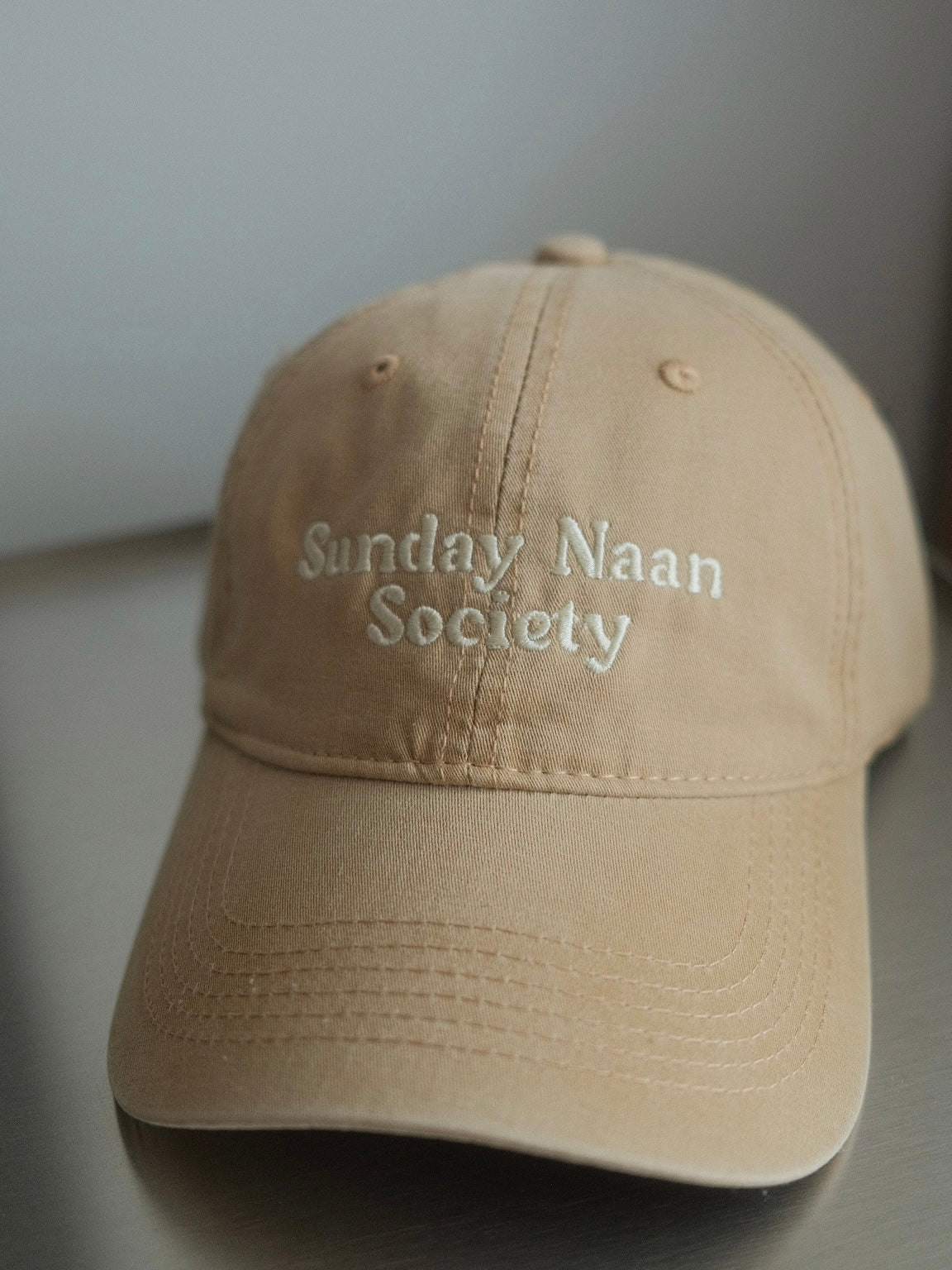 "Sunday Naan Society" embroidery cap (pre-order)